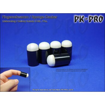 PK-PRO Fingerschwamm (5x)