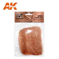 Copper Wire 0.07mm x 20 Grams Original Color