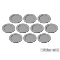 Skill and Squad Marker - 32mm Light Grey (10)
