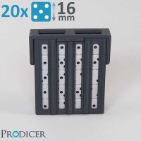Dice Pro Keeper - 16mm (Eisengrau)
