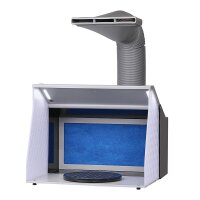 PK-PRO Airbrush Absauganlage PK-520 (Tragbar und beleuchtet)