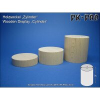 PK-Holzsockel-Zylinder-H/D 30x30mm