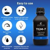 TGM-7 for Tabletop Gaming Minis – blue 500 kg