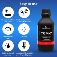 TGM-7 for Tabletop Gaming Minis – red 0.5 kg