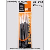 Raphael Weathering Pinsel Set - Gr. 10 Stk.