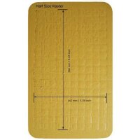 HS010RS half-size Raster-Schaumstoff 10 mm selbstklebend