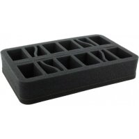 HS050BF04BO 50 mm Half-Size Schaumstoff mit angeklebtem...