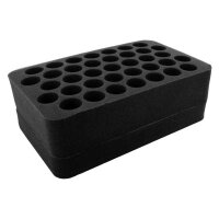 HS070P1BO 70 mm Half-Size Schaumstoff mit angeklebtem...